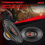 CERWIN-VEGA! HED 2025 Edition – 6.94” 2-Way Coaxial Full Range Speaker System - Image 7