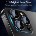 UniqueMe for iPhone 13 Pro/iPhone 13 Pro Max Camera Lens Protector, Metal Ring - Image 6
