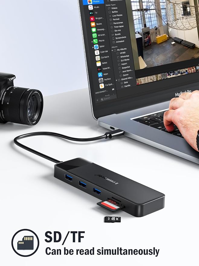 Lemorele USB C Docking Station for Laptop, 10 in 1 Triple Display Monitors - Image 6