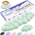Cloud Wrist Rest Keyboard, Cloud Keyboard Wrist Pad Set by Sushret