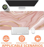 Mouse Pad Large Liquid Marble Non-Slip Gaming Desk Mat - Image 4
