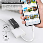 Lightning to USB OTG Adapter for iPhone 14, USB3.0 Camera Adapter - Image 3
