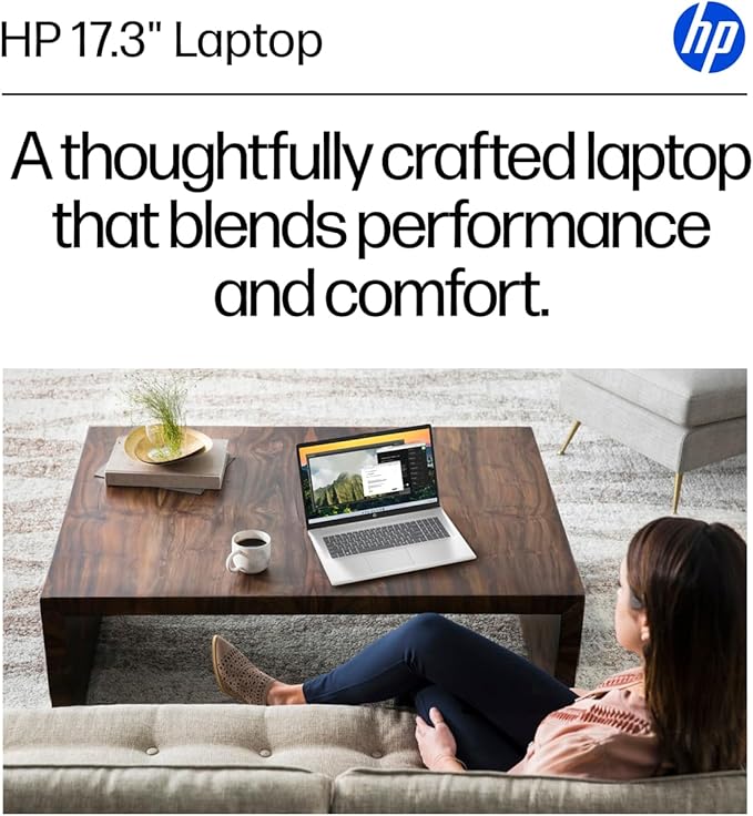 HP 17 Laptop for Business, Long Battery Life, Narrow Bezel, Numeric Keypad - Image 7