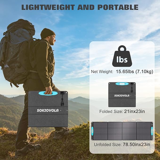 N-Type 16BB 200W Portable Solar Panels - Image 3