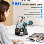 Wireless Induction Speaker 5-in-1 Bluetooth Speaker - Image 3