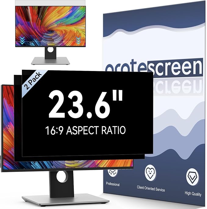 23.6 Inch Computer Privacy Screen Filter by Protescreen