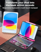 TSQQST Clear Wireless Keyboard Case - Image 7