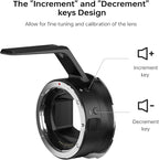 VILTROX EF-DL Lens Mount Adapter Auto Focus EF/EF-S Lens to DJI Ronin 4D Camera - Image 4