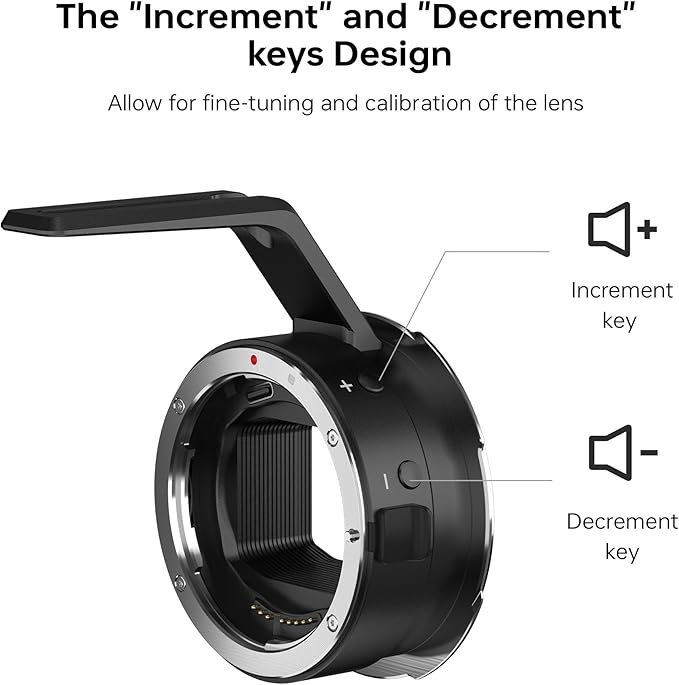 VILTROX EF-DL Lens Mount Adapter Auto Focus EF/EF-S Lens to DJI Ronin 4D Camera - Image 4