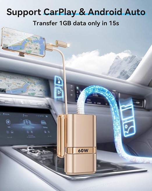 SHEZI 4-in-1 Compatible with USB C to Lightning Cable 60W Fast Charging &Data - Image 4