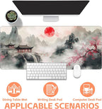 Mouse Pad Large Chinese Landscape Painting Non-Slip Game Desk Mat - Image 4