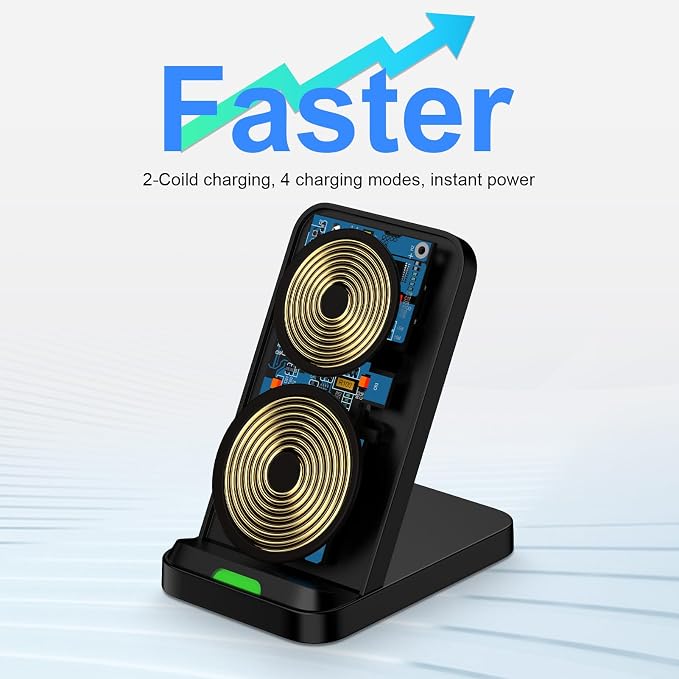 Wireless Charger Fast Charging Stand - Image 3