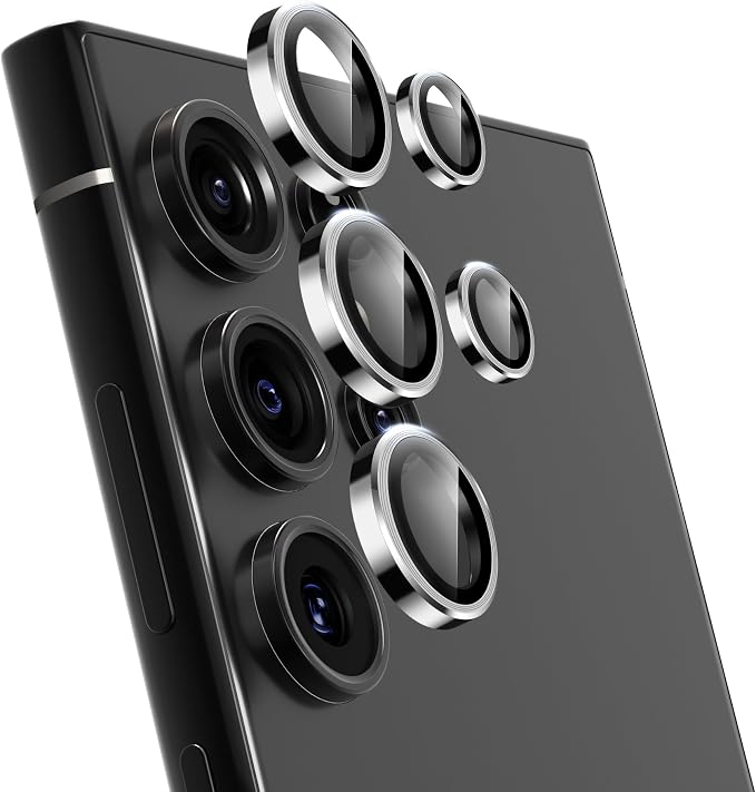 For Samsung Galaxy S23 Ultra Camera Lens Protector, Individual Lens Protector by Vipsent