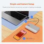 NUROUM A15 Bluetooth Conference Speaker and Microphone, 360° Voice Pick up & - Image 8