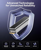 ORICO OSC 1TB M.2 NVMe SSD for Desktop PC, PCIe 4.0 Internal SSD - Image 6