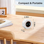 Rechargeable Pomodoro Timer, 8-Angle Auto-Rotating Screen - Image 7