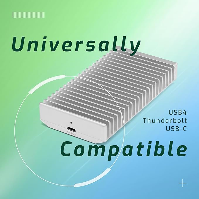 OWC 1TB Express 1M2 40Gb/s Portable NVMe SSD USB4 Ultra Fast External SSD Drive - Image 3