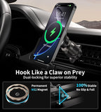 for Mag-Safe Car Mount Charger Dash Vent Windshield Wireless Car Charger - Image 7
