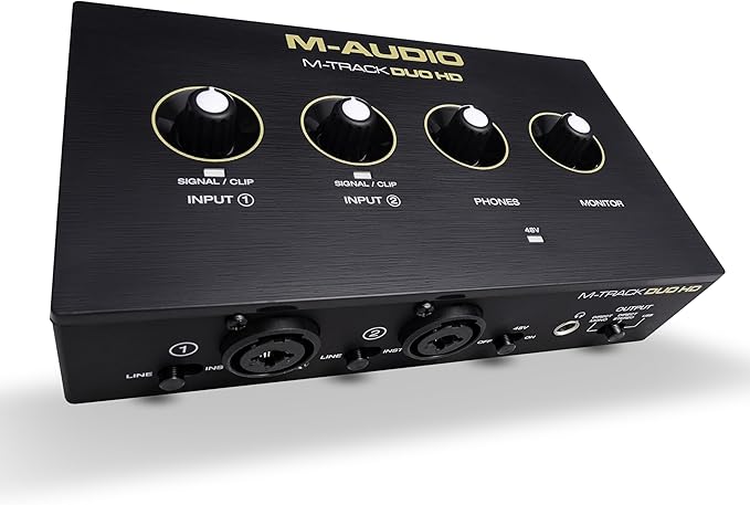 M-AUDIO M-Track Duo HD Audio Interface 24bit 192kHz - Image 16