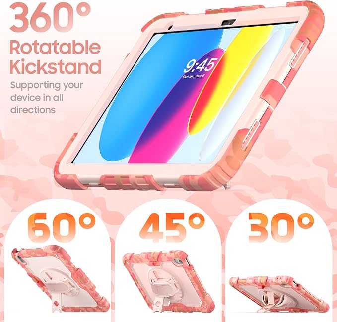 SCSVPN Kids Case for iPad 11th/10th Generation 11/10.9 inch 2025/2022, - Image 4