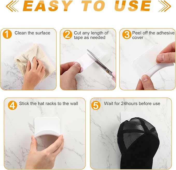 12 Pcs Headphone Wall Hangers Adhesive Gaming Headset Holder Hooks - Image 3