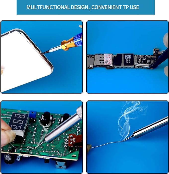 Kaisi S-140 Magnetic Insulation Silicone Soldering Mat, Heat Resistant Work Mat - Image 6