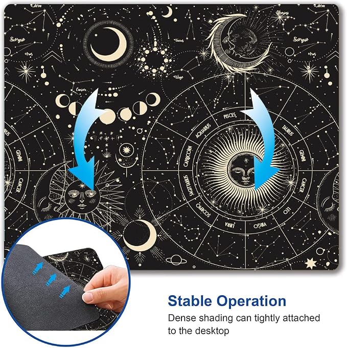 Hokafenle Mouse Pad, Square Personalized Computer Mouse Pads - Image 6
