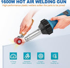 Iglobalbuy 1600W Hot Air Plastic Welder Kit - Image 2