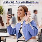 Active Noise Cancelling Ear Buds Wireless Earbuds 80H Playtime Bluetooth - Image 4