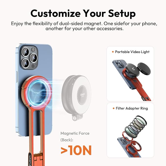 ULANZI MA30 Magnetic Phone Tripod Stand - Image 6
