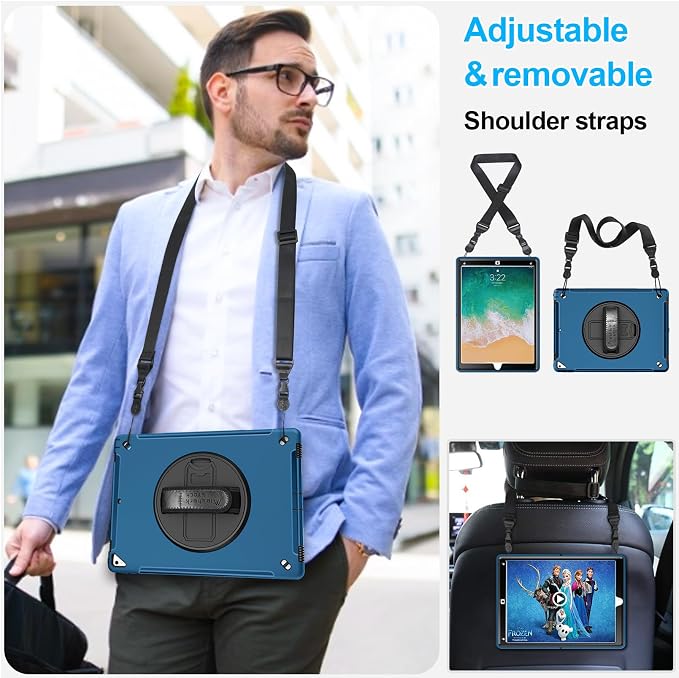 Case for iPad Pro 12.9 2nd Generation 2017& 2015 1st Generation, Heavy Duty TPU - Image 5