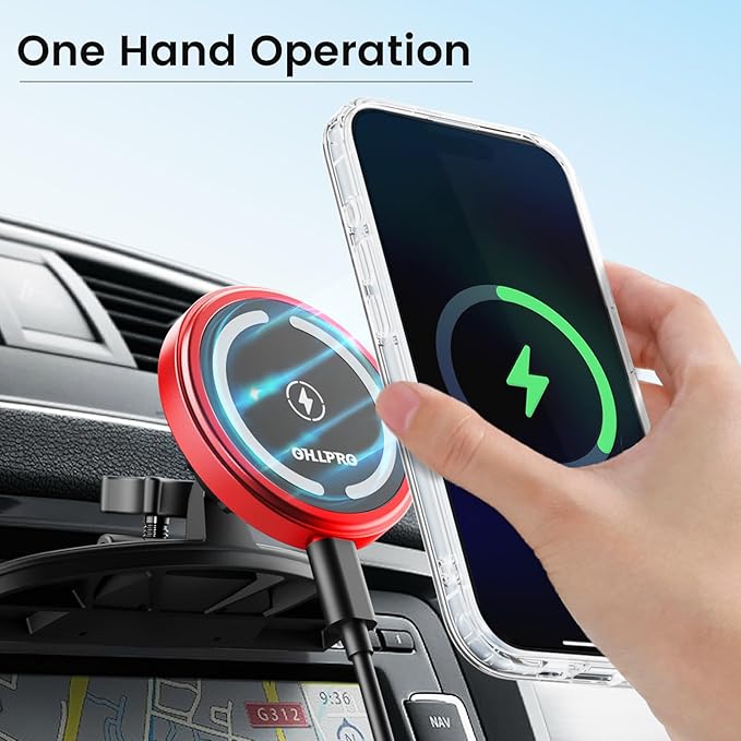 OHLPRO 15W Mag Car Mount Charger - Image 4