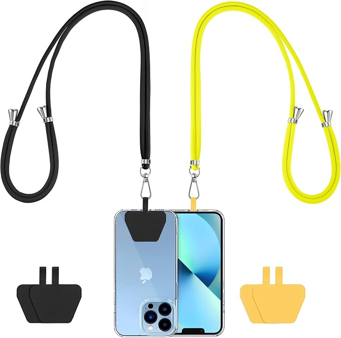 CACOE Phone Lanyard 2 Pcs-2 Pcs Adjustable Neck Strap, Universal Crossbody by CACOE
