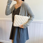 Puffy Laptop Sleeve 13-15.6 Inch Cute Quilted Laptop Protective Case Padded - Image 2