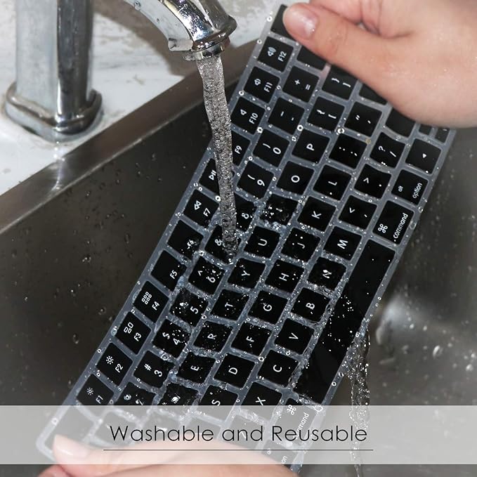 Allinside Black Cover for Apple Magic Keyboard - Image 6