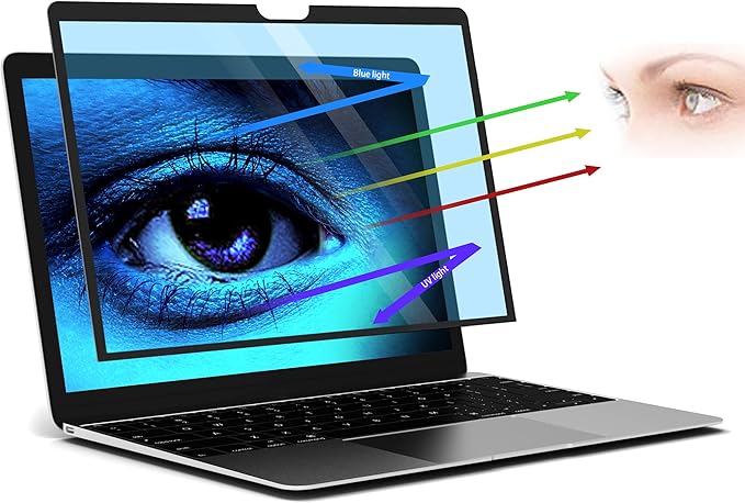 for Macbook Air Screen Protector 13 inch 2021 Anti-Glare Anti-Blue Light Screen by FILMEXT