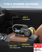 Fanttik Fold V10 APEX Pivot Cordless Car Vacuum, 17000Pa Handheld Vacuum - Image 8