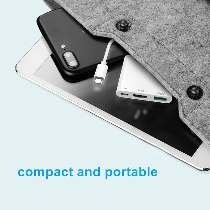 AIRSKY USB-C Digital Av Multiport Adapter, USB C to HDMI Adapter - Image 6