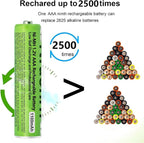 8 Pack NI-MH AAA Rechargeable Battery - Image 3