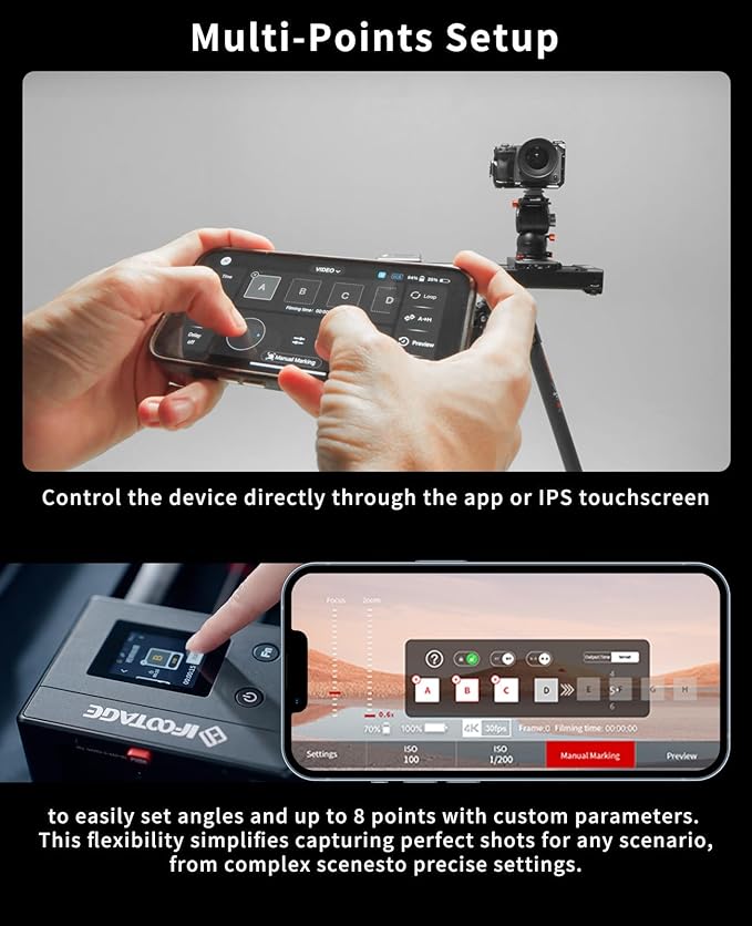 IFOOTAGE Shark Slider Nano II-660 Motorized Camera Shark Slider, Mobile APP/IPS - Image 5