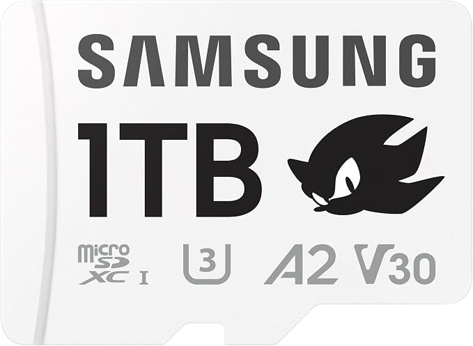 Samsung PRO Plus Sonic The Hedgehog + Adapter, 1TB microSDXC, Up-to 180MB/s by Samsung%C2%AE