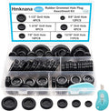 53PCS Rubber Grommets for Wiring, Rubber Grommet Kit in 6 Assorted Drill Hole by Hmknana