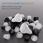 BASN Bmaster5 in Ear Monitors, 1DLC Diaphragm+4BA 5 Drivers IEM Earphones - Image 5