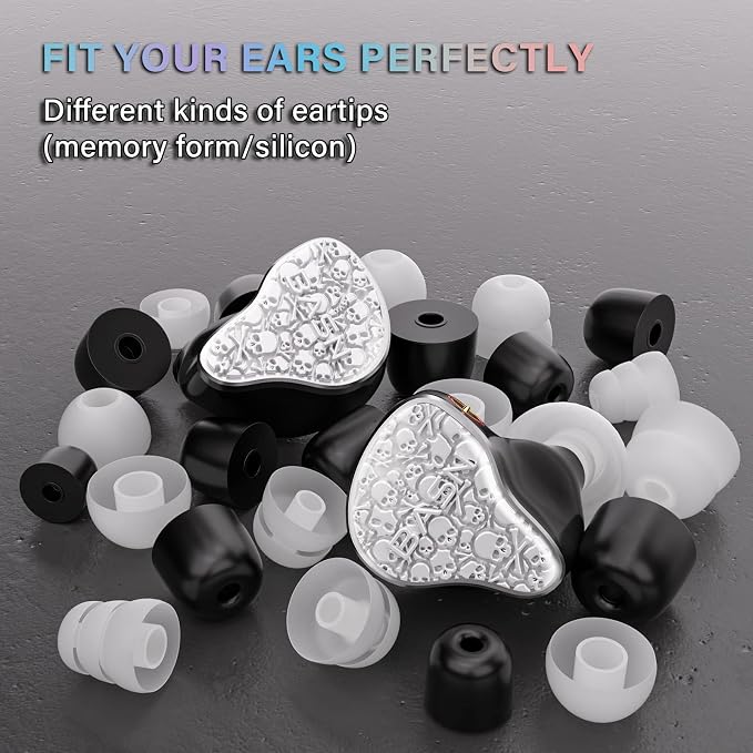 BASN Bmaster5 in Ear Monitors, 1DLC Diaphragm+4BA 5 Drivers IEM Earphones - Image 5