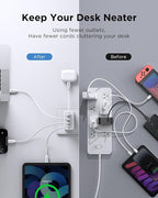 PISEN 65W USB C Fast Charger - 4FT USB-C Cable - Image 6