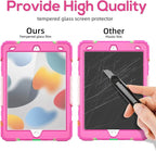 BLOSOMEET Case for iPad 9th/8th/7th Generation 2021/2020/2019 10.2 Inch for - Image 3