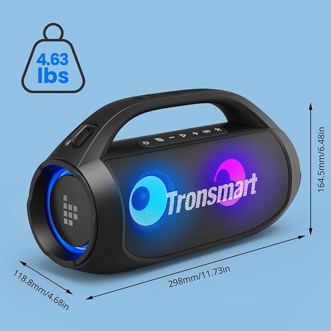 Tronsmart Bang SE Portable Bluetooth Speaker, Colorful LED and 40W Wireless - Image 10