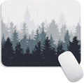 Square Mouse Pad Forest, Personalized Premium-Textured Custom Mouse Mat Design by Armanza