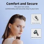 TAGRY Bluetooth Headphones True Wireless Earbuds 60H Playback LED Power Display - Image 7