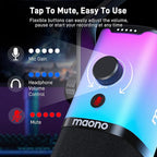 MAONO Dynamic Gaming Microphone: USB/XLR Streaming Mic - Image 7